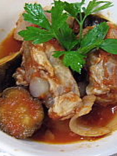 トロトロ軟骨となすのトマト煮込み-レシピのメイン写真