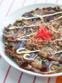 モロヘイヤのお好み焼き!-レシピのメイン写真