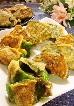 お弁当に♡野菜のとろろ昆布ピカタ-レシピのメイン写真