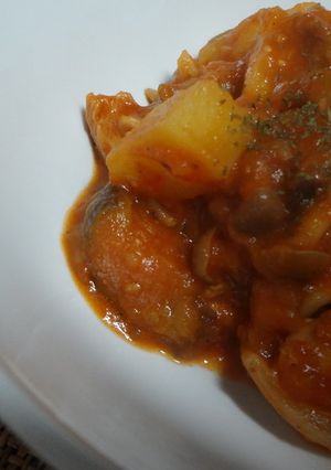 簡単☆とり肉トマト煮-レシピのメイン写真