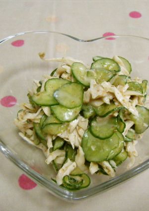 我が家のバンバンジーサラダ-レシピのメイン写真