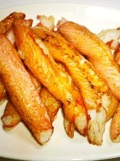 簡単☆なんちゃってカニカマのバター焼き-レシピのメイン写真