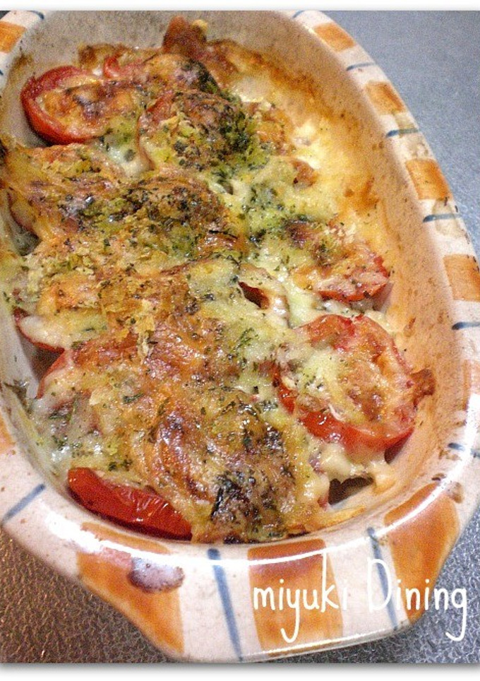 イワシとトマト焼き-レシピのメイン写真