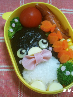 キャラ弁★ ペンギンちゃん♪-レシピのメイン写真