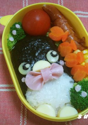 キャラ弁★ ペンギンちゃん♪-レシピのメイン写真