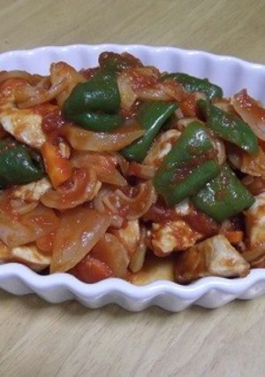 チキンのトマト煮-レシピのメイン写真