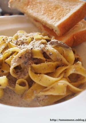 きのこのフィットチーネ-レシピのメイン写真