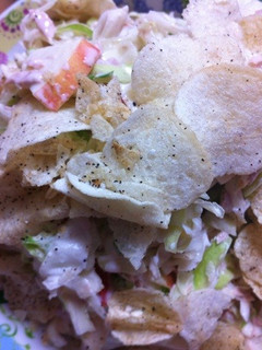 ポテトチップス味わいサラダ-レシピのメイン写真