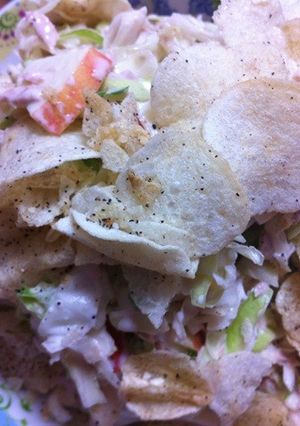 ポテトチップス味わいサラダ-レシピのメイン写真