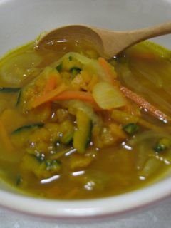 簡単!かぼちゃカレースープ-レシピのメイン写真