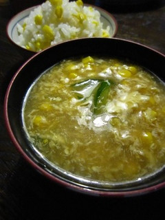 胡瓜とコーンのかき玉汁♪-レシピのメイン写真