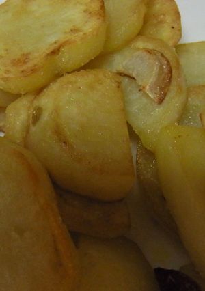 焼きジャガイモのニンニク風味-レシピのメイン写真