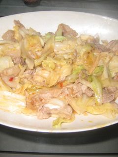 キャベツと豚肉の味噌炒め-レシピのメイン写真