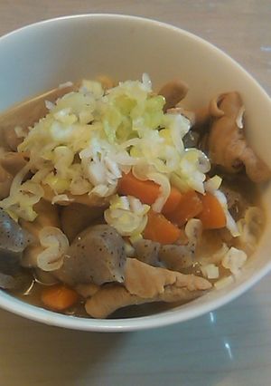 ビールでやわらかモツ煮-レシピのメイン写真