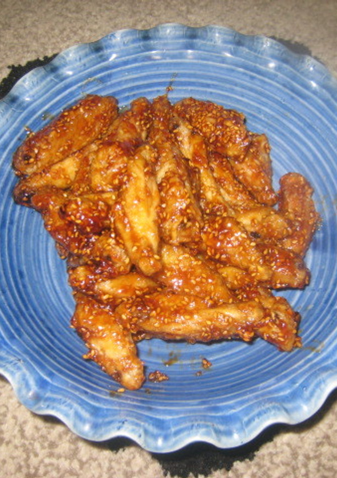 手羽肉の甘辛揚げ煮☆冷やしてどうぞ！-レシピのメイン写真