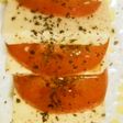 塩豆腐のカプレーゼ