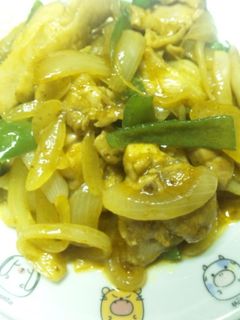 鶏モモと野菜のカレー炒め。お弁当にも♬-レシピのメイン写真