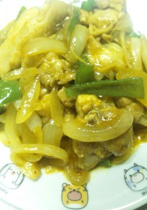 鶏モモと野菜のカレー炒め。お弁当にも♬-レシピのメイン写真