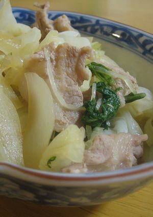 フライパンに入れるだけ！豚肉と野菜蒸し-レシピのメイン写真