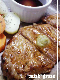 牛肉 わさび醤油 ステーキ♡-レシピのメイン写真