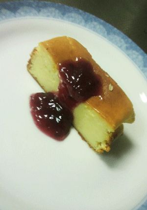 簡単ベークドチーズケーキ-レシピのメイン写真