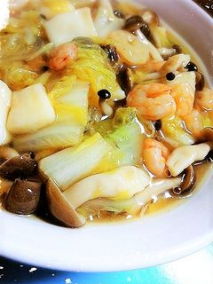 白菜とシーフードの中華煮-レシピのメイン写真