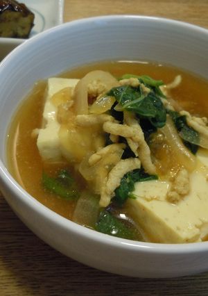 豆腐と鶏そぼろのカレー煮-レシピのメイン写真