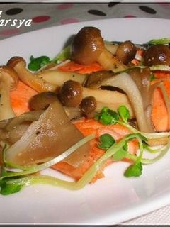 ご飯がすすむ♪鮭ときのこのマヨ炒め-レシピのメイン写真