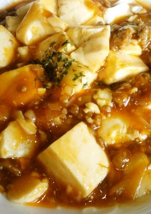 ちゃちゃっと簡単早い☆長ねぎ多め麻婆豆腐-レシピのメイン写真