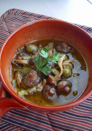 スペインタパス♪きのこピルピル★オイル煮-レシピのメイン写真