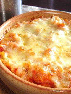 まろやか味の「赤いグラタン」-レシピのメイン写真