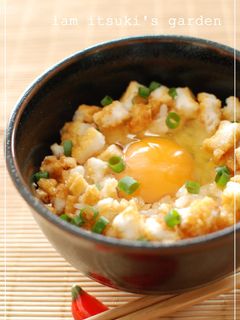 サクサクおせんべいの卵かけごはん-レシピのメイン写真