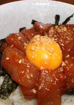 生マグロのユッケ丼-レシピのメイン写真