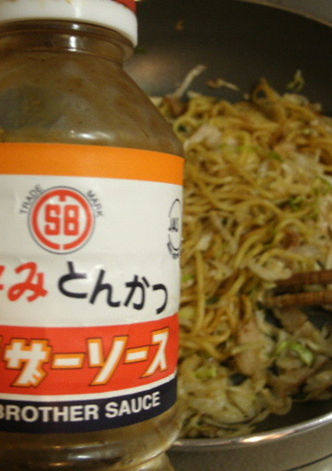 ソース焼きそば　大量キャベツの下町風-レシピのメイン写真