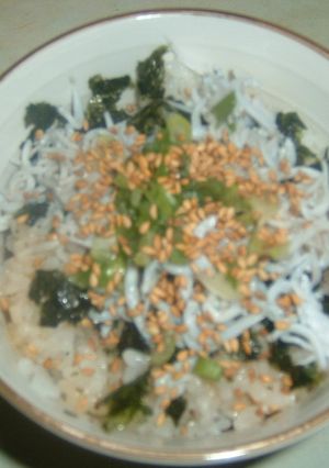 簡単！ゆずと金ごま香る塩だれでしらす丼-レシピのメイン写真