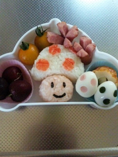 簡単☆キノピオ弁当-レシピのメイン写真