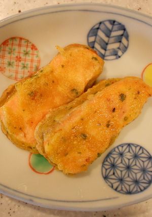 サーモンのピカタ☆カレー風味-レシピのメイン写真