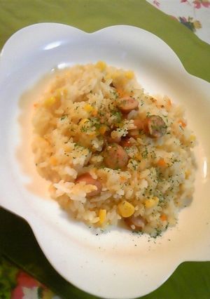 炊き込みバターしょうゆピラフ-レシピのメイン写真