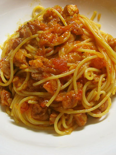 ソーセージのトマトソースパスタ-レシピのメイン写真