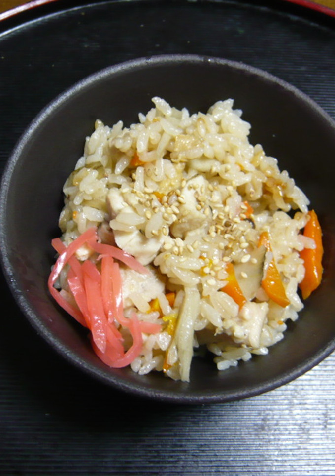 おうちにあるもので！おいしい炊き込みご飯-レシピのメイン写真