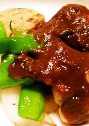 鶏もも肉のソテー ミント風味トマトソース-レシピのメイン写真