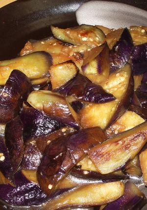 簡単☆焼肉タレで茄子の炒め物-レシピのメイン写真