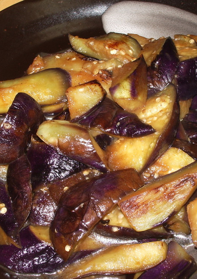 簡単☆焼肉タレで茄子の炒め物-レシピのメイン写真
