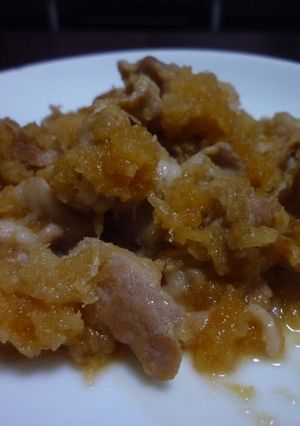 簡単！豚肉と大根のおろし煮-レシピのメイン写真