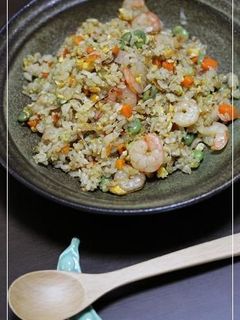 海老と枝豆の炒飯。-レシピのメイン写真