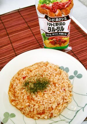 簡単　トマト♥リゾット-レシピのメイン写真