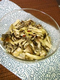 キノコの生姜炒め煮-レシピのメイン写真