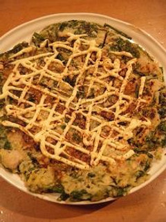ゴーヤの葉でお好み焼き-レシピのメイン写真