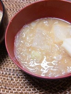 お味噌汁に春雨、意外と人気でした。-レシピのメイン写真