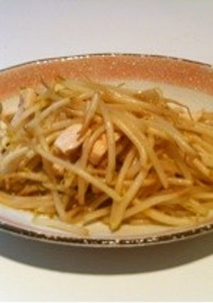 ✿材料費100円✿鶏肉ともやしの炒めもの-レシピのメイン写真